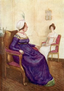 Ilustracja do Dumy i Uprzedzenia autorstwa Jane Austen